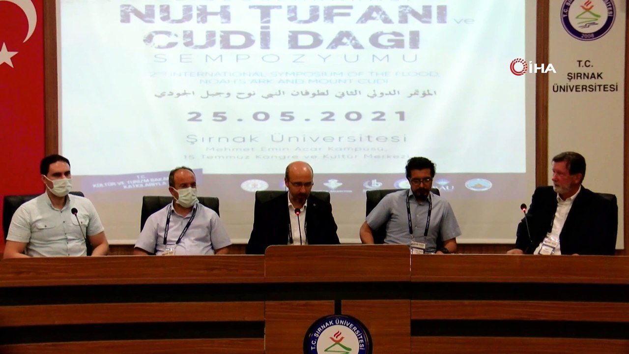 Nuh Tufanı ve Cudi Dağı Sempozyumu: Hz. Nuh'un gemisinin Cudi Dağında durduğu iddia edildi