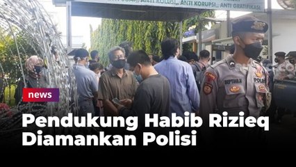 Download Video: Puluhan Massa Pendukung Habib Rizieq Diamankan Polisi, Begini Respons Kuasa Hukum