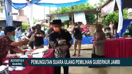 88 TPS Gelar Pemilihan Suara Ulang Gubernur Jambi