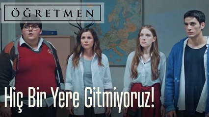 Hiçbir yere gitmiyoruz