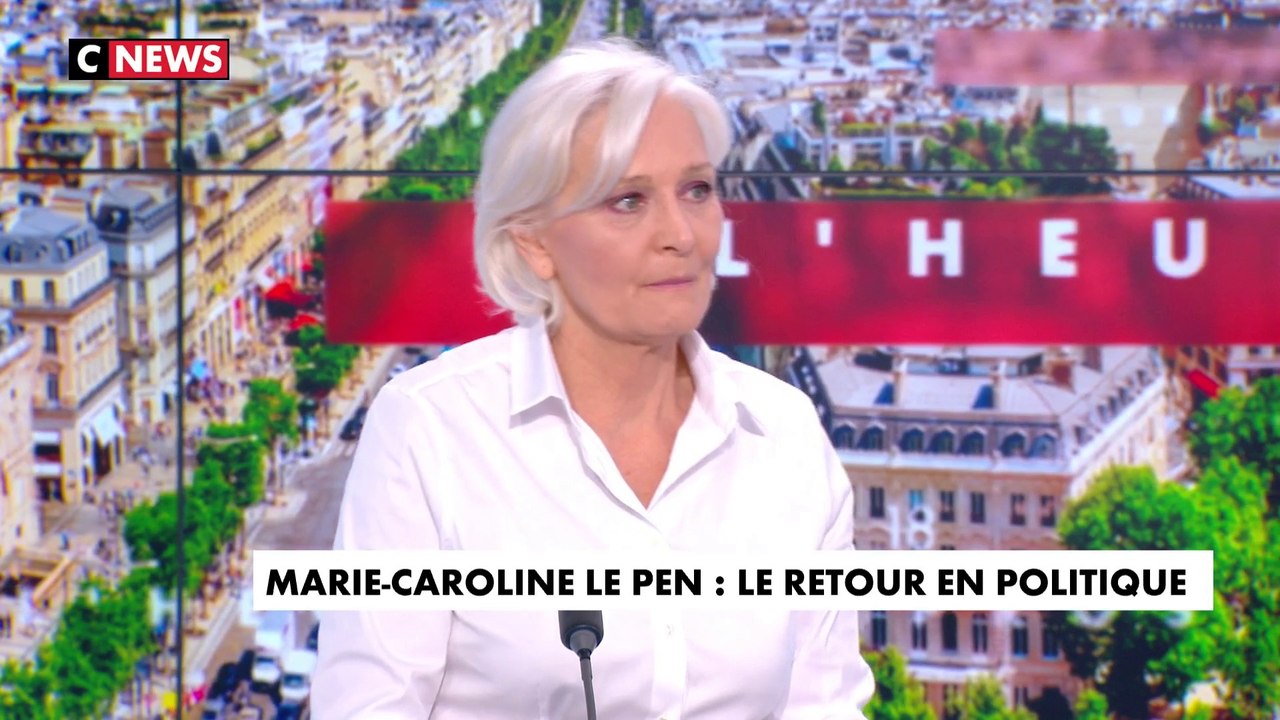 Marie-Caroline Le Pen : «Je pense que Marine a les qualités nécessaires d'un chef d'Etat»