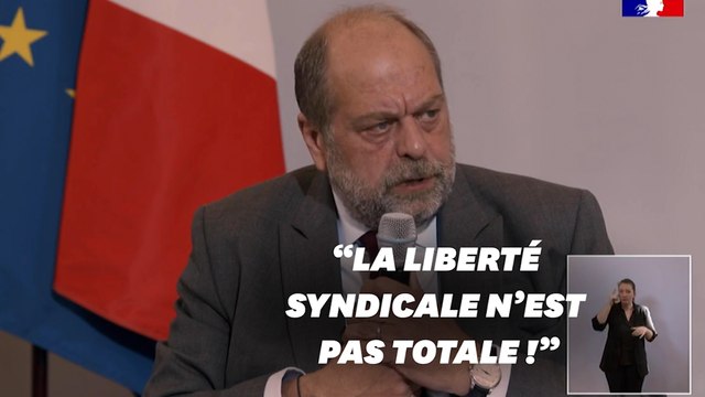 Au Beauvau de la sécurité, Éric Dupond-Moretti ferme face aux syndicats de police