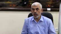 GAZZE - Hamas'ın Gazze sorumlusu Sinvar, varılan ateşkese ilişkin AA muhabirinin sorunlarını yanıtladı (2)