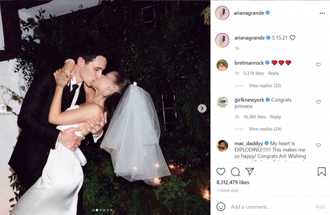 Ariana grande: pakt mit vera wang