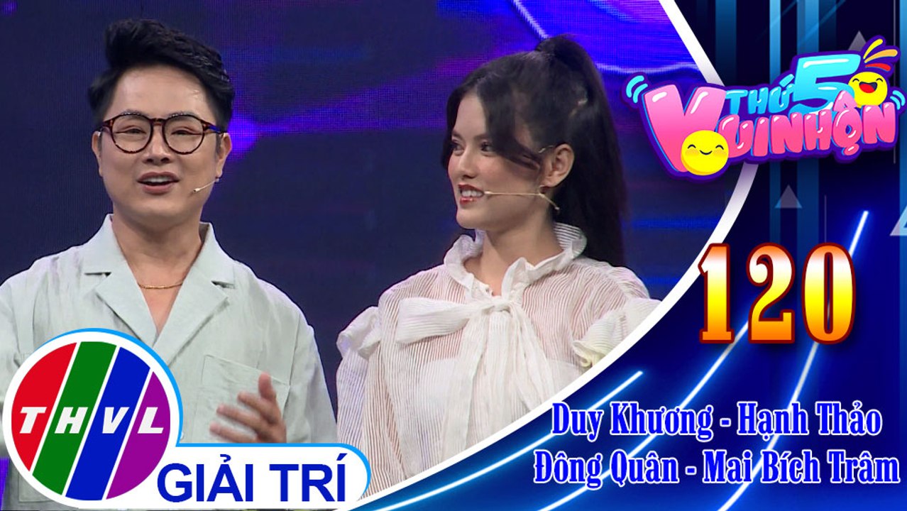 Phần giao lưu giữa đội diễn viên Duy Khương - Hạnh Thảo và đội ca sĩ Đông Quân - diễn viên Mai Bích Trâm