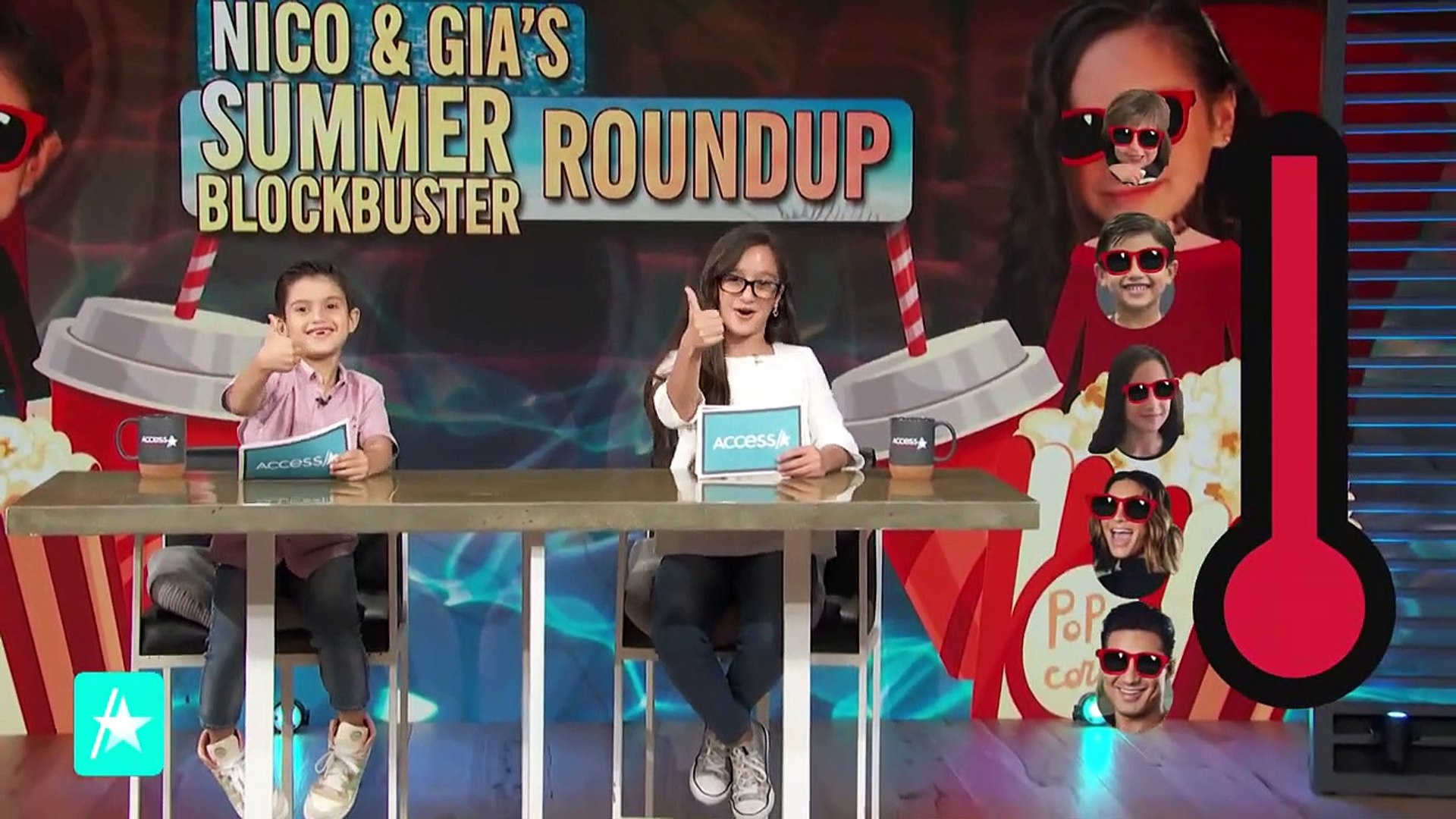 Mario Lopez’s Kids Dominic and Gia Review This Summer's Family Movies