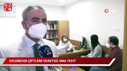 Download Video: Evlenecek çiftler ücretsiz SMA testine yoğun ilgi gösteriyor