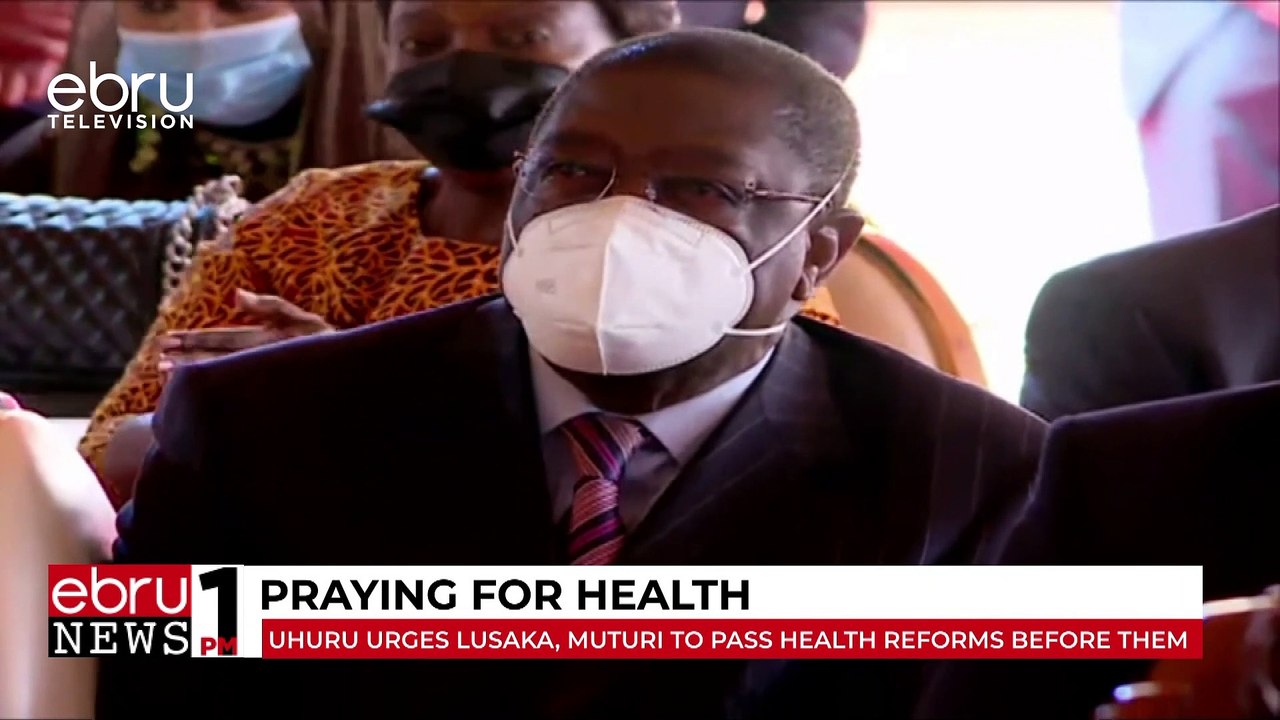 Uhuru Urges Lusaka, Muturi To Pass Health Reforms Before Them