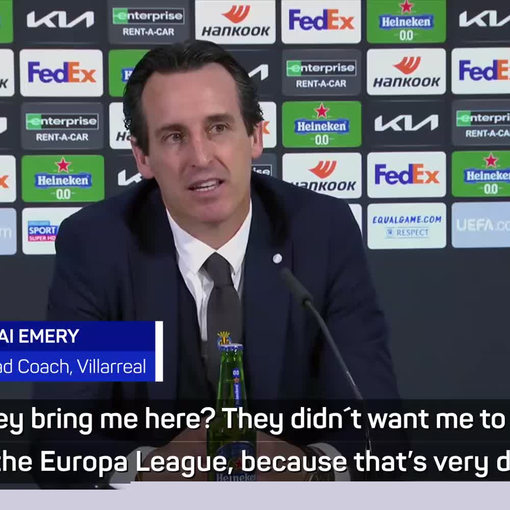 Emery proud to lead Villarreal to European glory
