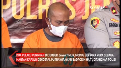 Mengaku Mantan Kapolri Menipu Calon Taruna
