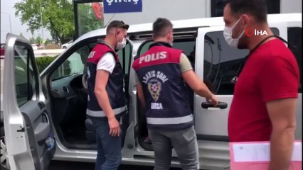 Bursa’da cep telefonu kapkaççısı adliyeye sevk edildi