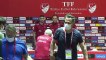 ANTALYA - Milli futbolcular Burak Yılmaz, Yusuf Yazıcı ve Zeki Çelik basın toplantısı düzenlendi (1)
