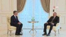 Azerbaycan Aliyev, Milli Eğitim Bakanı Selçuk'u kabul ettiAliyev: 