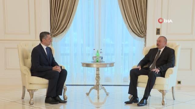 Azerbaycan Aliyev, Milli Eğitim Bakanı Selçuk'u kabul ettiAliyev: Cumhurbaşkanı Erdoğan'ın Şuşa'da inşa edilecek okulun temel atma törenine...