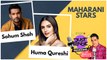 Maharani Stars Huma Qureshi & Sohum Shah | Just Binge Sessions | SpotboyE