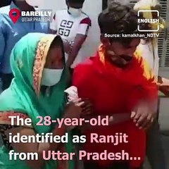 UP Man Alleges Cops Drilled Nails Into His Hand And Foot For Not Wearing A Mask