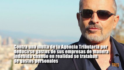 Miguel Bosé, con Hacienda en los talones tras desgravarse el fisioterapeuta y los jamones