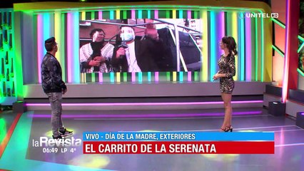 Carrito de serenata recorrió las calles de Cochabamba para regalar alegría a las mamás