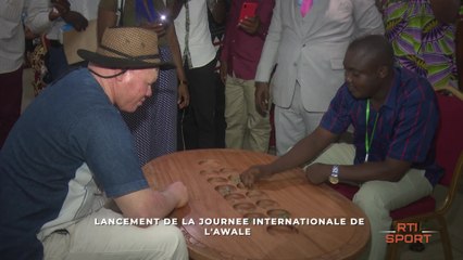 Jeu Awalé lancement de la journée de l'awalé