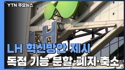정부 "LH 독점 기능 분할·폐지·축소"...혁신안 결론 못내 / YTN
