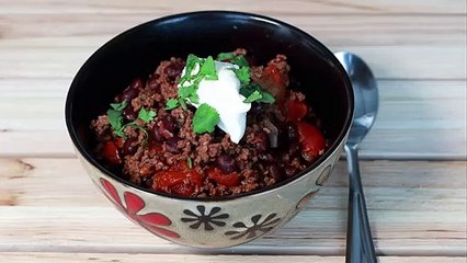 Ground Beef Chili Recipe | Instant Pot Recipes