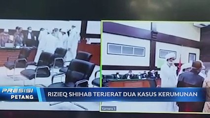 Dua Kasus Kerumunan Menjerat Rizieq Shihab