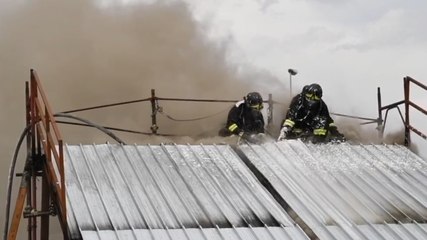 Montelibretti (RM) - Tecnologie innovative contro incendi: esercitazione Vigili del Fuoco (27.05.21)