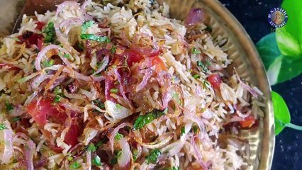 Kuska Rice Recipe | How To Make Kuska | Plain Biryani Rice | Easy Lunch Ideas | Varun