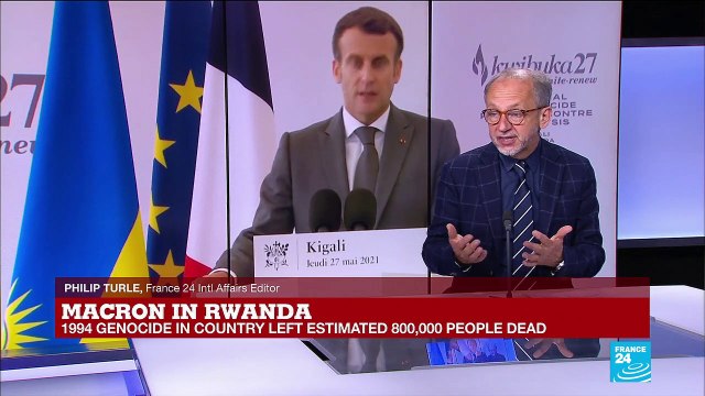 France's Macron says 'apologise' is not the right word in Rwanda genocide