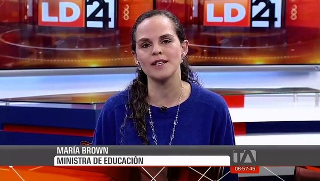Los Desayunos 24 Horas, María Brown ministra de Educación, sobre expectativa en esta cartera de Estado