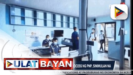 Paggamit ng QR code sa recruitment process ng PNP, sisimulan na