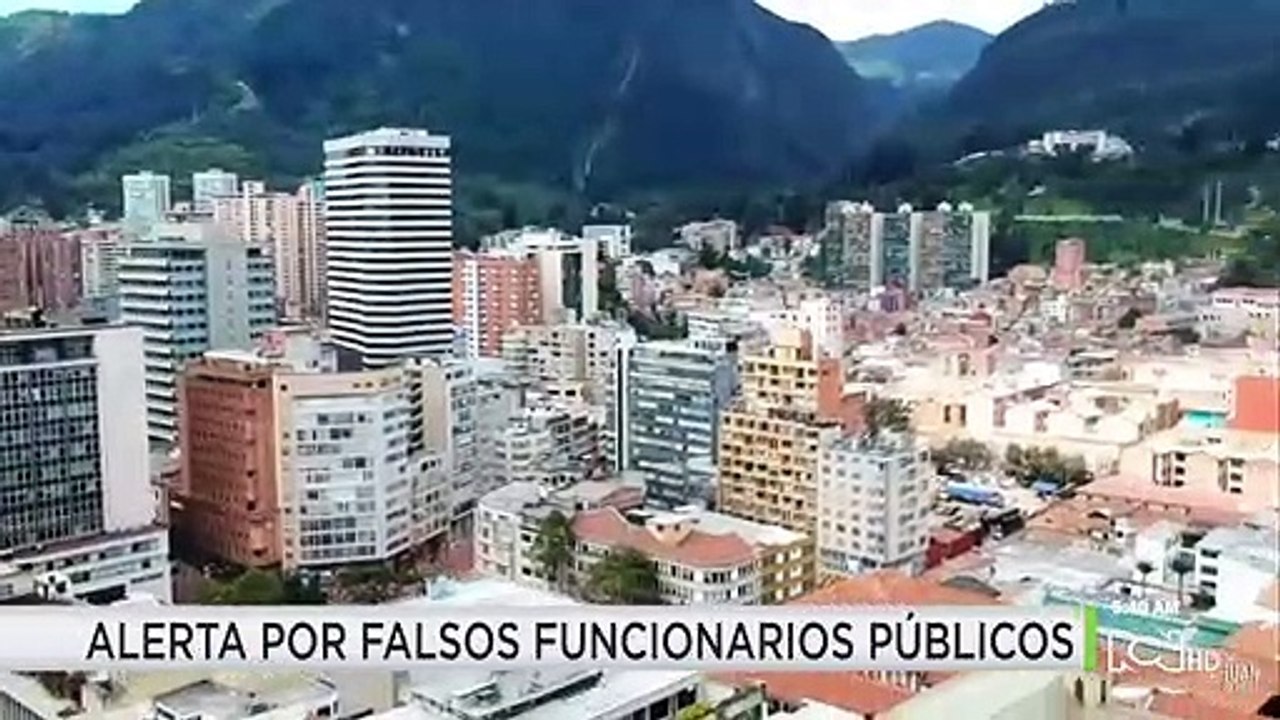 Tenga cuidado falsos funcionarios están tocando las puertas de los hogares en Bogotá