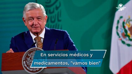 AMLO: Hemos enfrentado muchos obstáculos para adquirir medicamentos