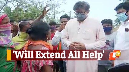 #CycloneYaas aftermath: BJP National Vice President Jay Panda Visits Cyclone-Hit Kendrapara