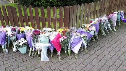 Corby, Rayon Pennycook floral tributes