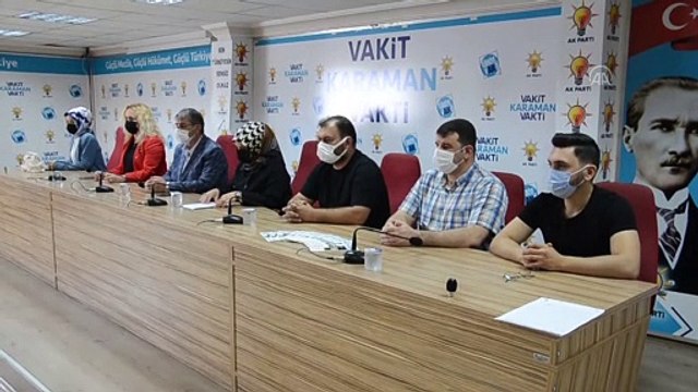 KARAMAN - AK Parti Karaman İl Başkanlığından 27 Mayıs darbesine ilişkin basın açıklaması