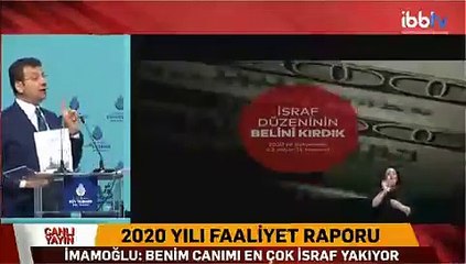 İmamoğlu: İBB yönetimimizde israfa son verdik, 4.2 milyar lira tasarruf sağladık
