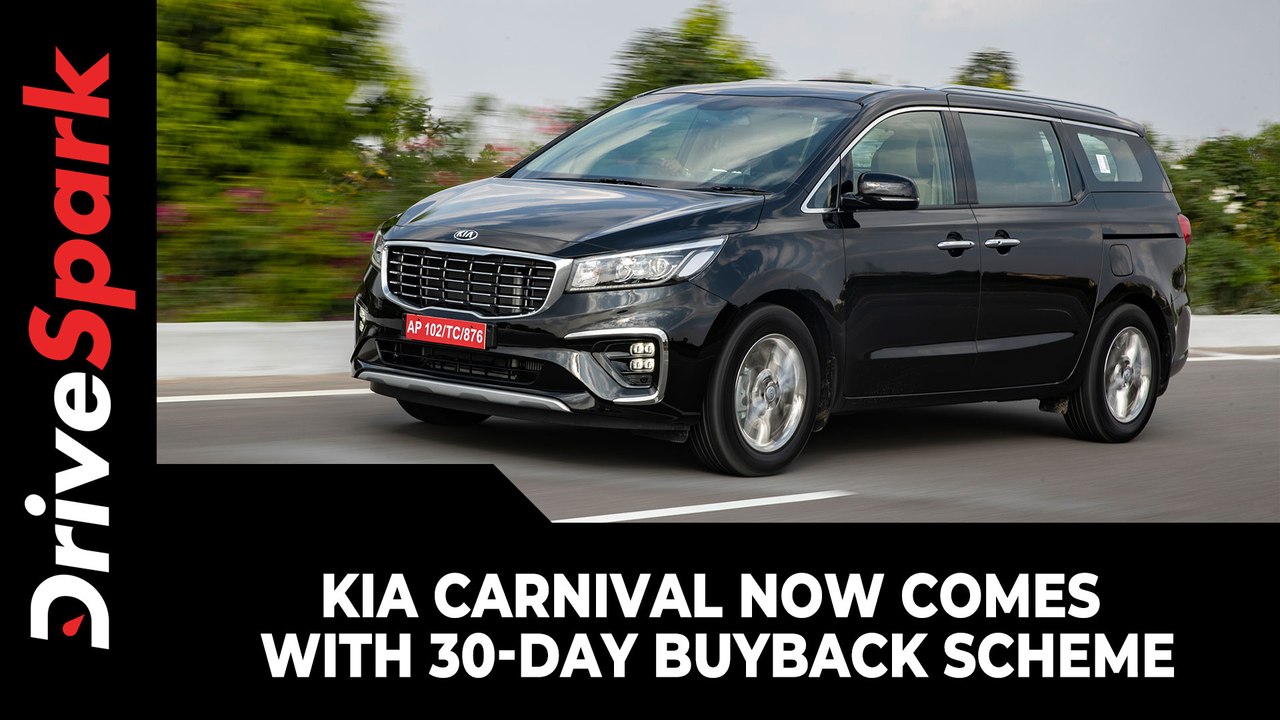 Kia Carnival Now Comes With 30-Day Buyback Sche...
