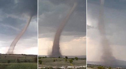 Kütahya'da hortum paniği