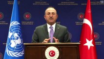 Dışişleri Bakanı Çavuşoğlu, BM İnsan Hakları Konseyinin Filistin özel oturumunda konuştu