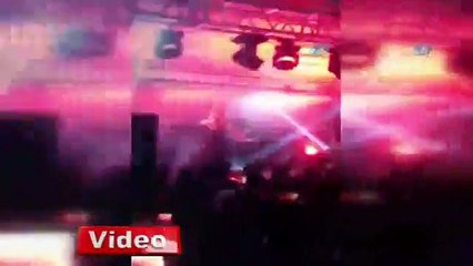 İşte Aleyna Tilki'nin konserine saldırı anı