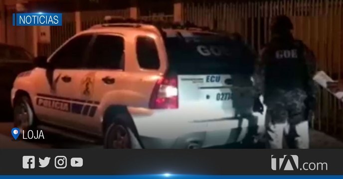 La Policía capturó a integrantes de una peligrosa banda en Loja