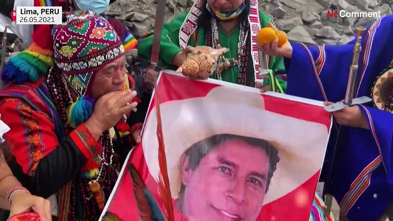 Shamans cast spell for Castillo to beat Fujimori in Peru election