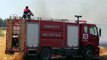 OSMANİYE - Korkut Ata Üniversitesi yerleşkesi yanında çıkan anız yangını söndürüldü