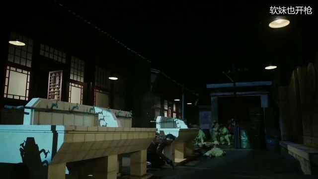 The national army squad attacked the Japanese weapon base at night, and had a sniper combat power bonus, and the Japanese army had no counterattack power!