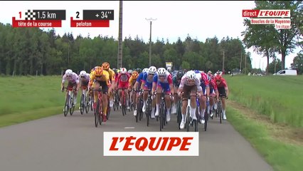Walsleben vainqueur de la 1re étape - Cyclisme - Boucles de la Mayenne