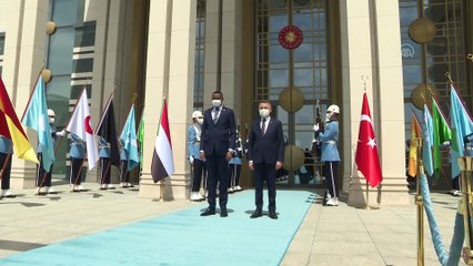 ANKARA - Cumhurbaşkanı Yardımcısı Oktay, Sudan Egemenlik Konseyi Başkan Yardımcısı Dagalo ve beraberindeki heyeti kabul etti