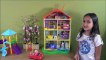 Peppa Pig Story: Morning Routine With Peppa Pig House And Peppa Pig Friends And Family Toys