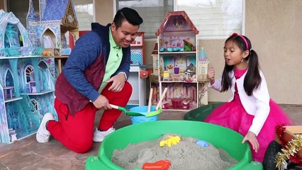Wendy Pretend Play Learn Colors With Kinetic Sand Rainbow Ice Cream Kid Toys