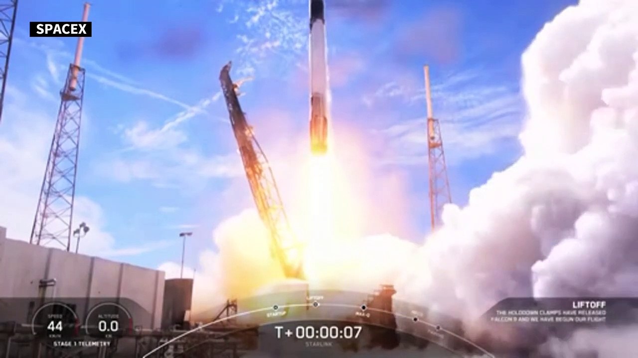 SpaceX launches Falcon 9 rocket with 60 Starlin...